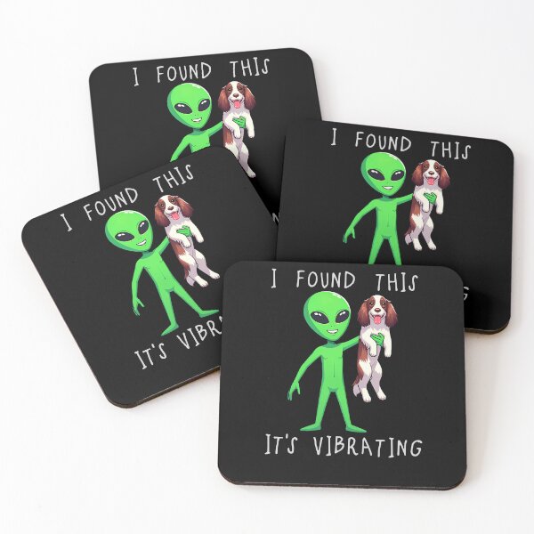 Item preview, Funny English Springer Spaniel Found This Its Vibrating Mom Dad Kids designed and sold by rafaeltto.
