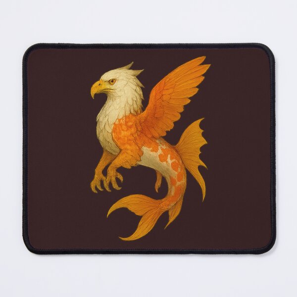 Item preview, Koi Griffin – Shimmering Fish-Scaled Mythical Hybrid designed and sold by Printessive Designs.