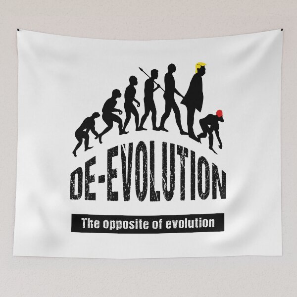 Item preview, Evolution of Trump Funny Devolution T-Shirt designed and sold by ProtestDonald.
