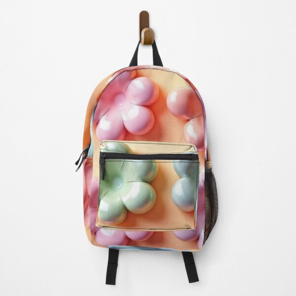 Item preview, Glossy 3D Puffy Flowers: A Modern Pastel Aesthetic designed and sold by RudArtAI.