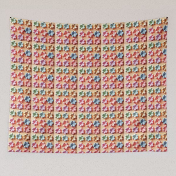 Item preview, Glossy 3D Puffy Flowers: A Modern Pastel Aesthetic designed and sold by RudArtAI.