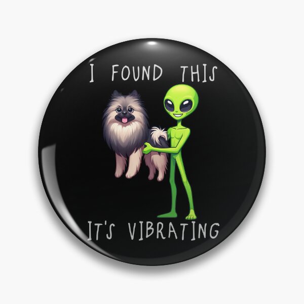 Item preview, Funny Keeshond Found This Its Vibrating Mom Dad Kids designed and sold by rafaeltto.