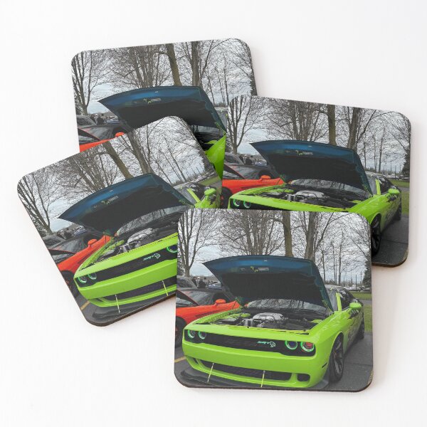 Item preview, lime green hellcat designed and sold by moonkiller.