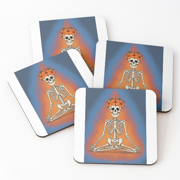 Item preview, Yoga skeleton designed and sold by FitEnvy.