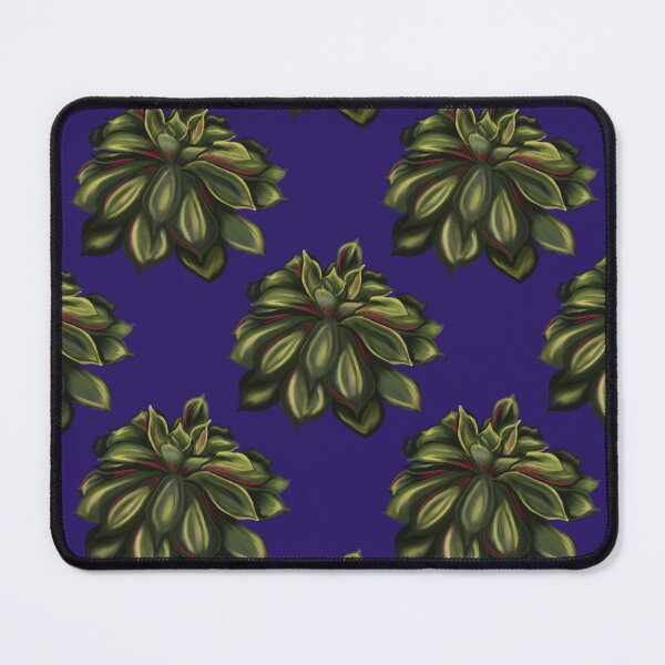 Item preview, Mexican Snowball Succulent-Pattern-Purple designed and sold by deblevart.
