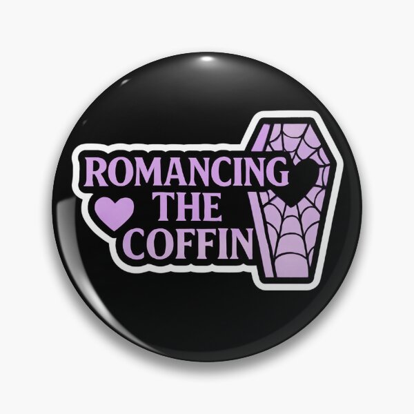 Item preview, Romancing the Coffin Spooky Romantasy Halloween Design designed and sold by ThePeelAppeal.