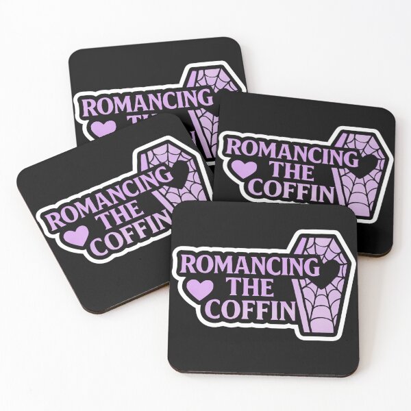 Item preview, Romancing the Coffin Spooky Romantasy Halloween Design designed and sold by ThePeelAppeal.