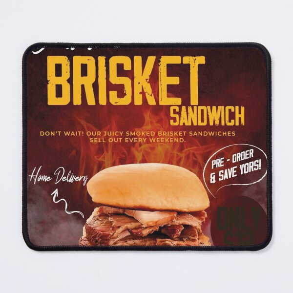 Item preview, burger designed and sold by Marlene & Juan Pablo.