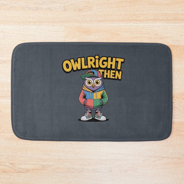 Item preview, Owlright Then – Cute Owl Streetwear Vibes designed and sold by HolisticFurArt.