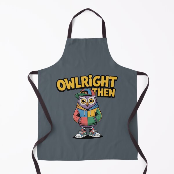 Item preview, Owlright Then – Cute Owl Streetwear Vibes designed and sold by HolisticFurArt.