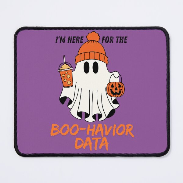 Item preview, Boo-havior Data Funny School Psych Halloween Tee designed and sold by freelysimple.