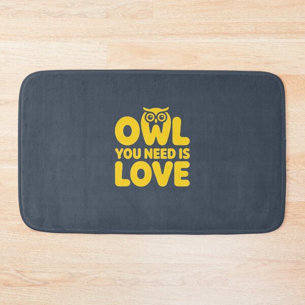Item preview, Owl You Need Is Love – Cute Owl Edition designed and sold by HolisticFurArt.