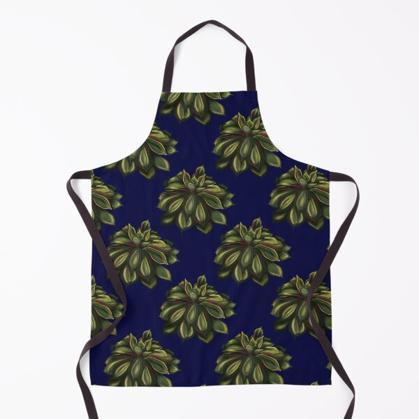 Item preview, Mexican Snowball Succulent-Pattern-Navy designed and sold by deblevart.