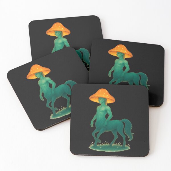 Item preview, Mushroom Centaur – Surreal Fantasy Hybrid Creature designed and sold by Printessive Designs.