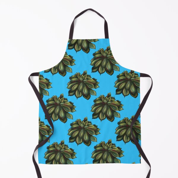 Item preview, Mexican Snowball Succulent-Pattern-Light Blue designed and sold by deblevart.