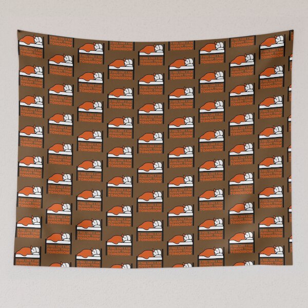 Item preview, Duck I feel like I'm already tired tomorrow Bed designed and sold by shirt-o-mat.