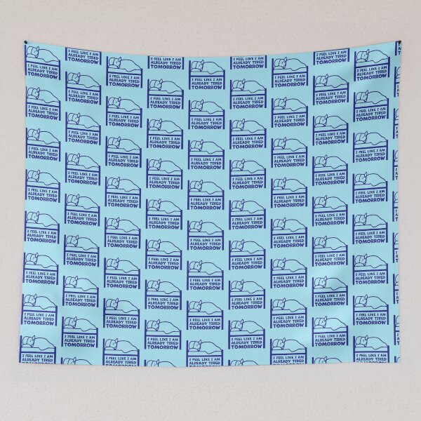 Item preview, Duck I feel like I'm already tired tomorrow Bed designed and sold by shirt-o-mat.