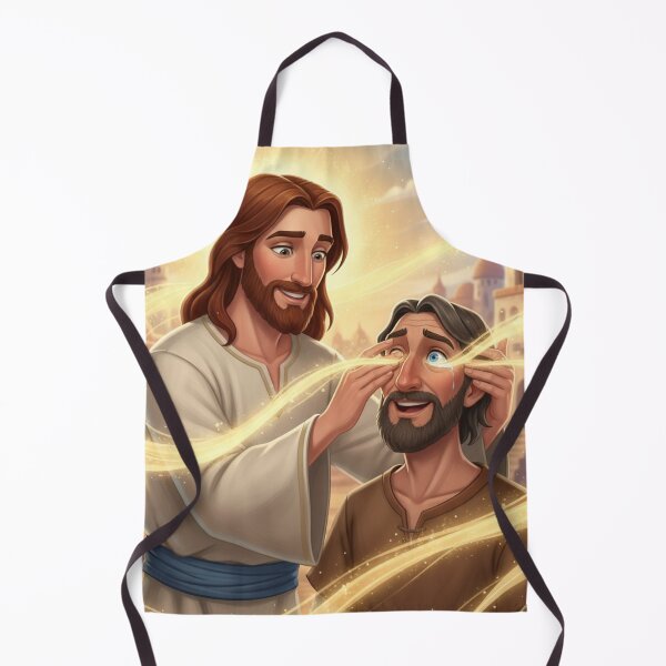 Artikelvorschau, Jesus heilt die Blinden entworfen und verkauft von Nanaimagination.