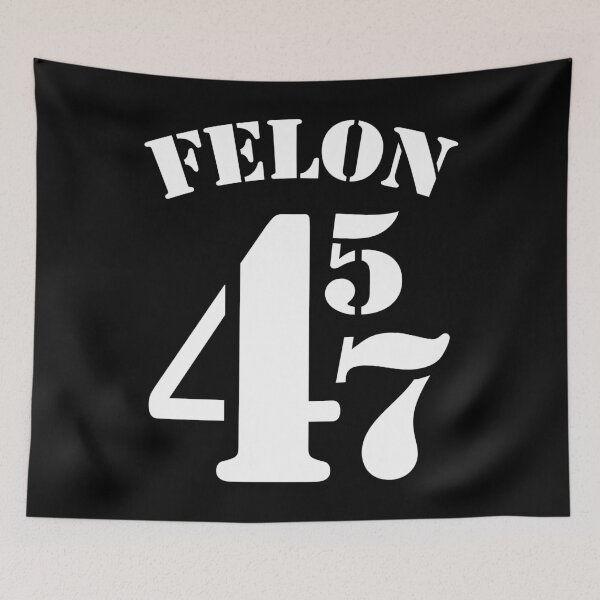 Item preview, Felon 45 47 Anti Trump designed and sold by ProtestDonald.