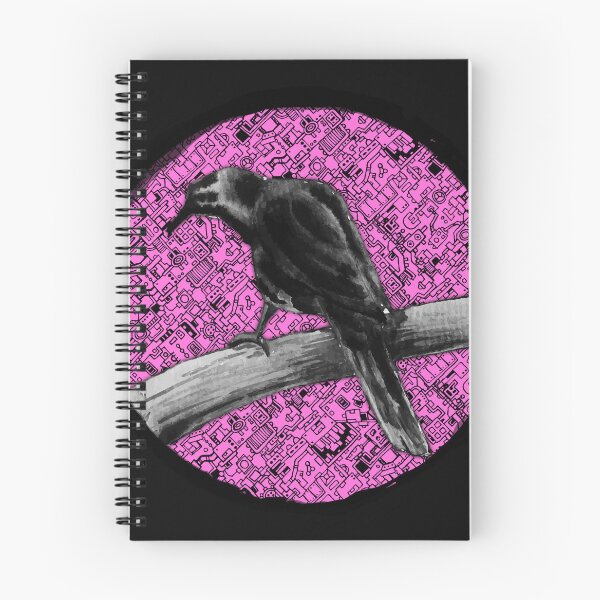 Item preview, cyber raven - pink designed and sold by cam-graphics.