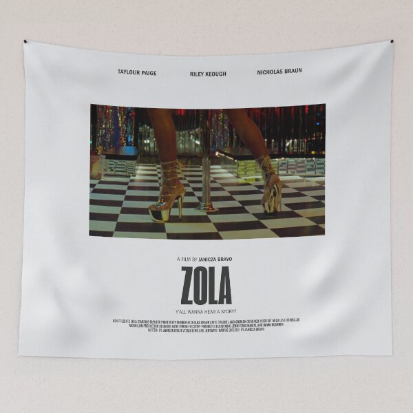 Item preview, Zola Movie Poster  designed and sold by madilafemina.