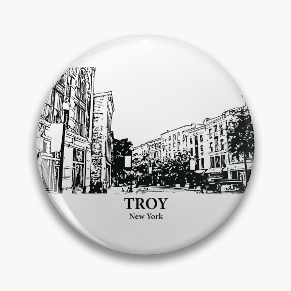 Item preview, Troy - New York designed and sold by Lakeric Cityscapes.