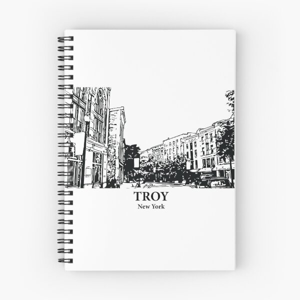 Item preview, Troy - New York designed and sold by Lakeric Cityscapes.