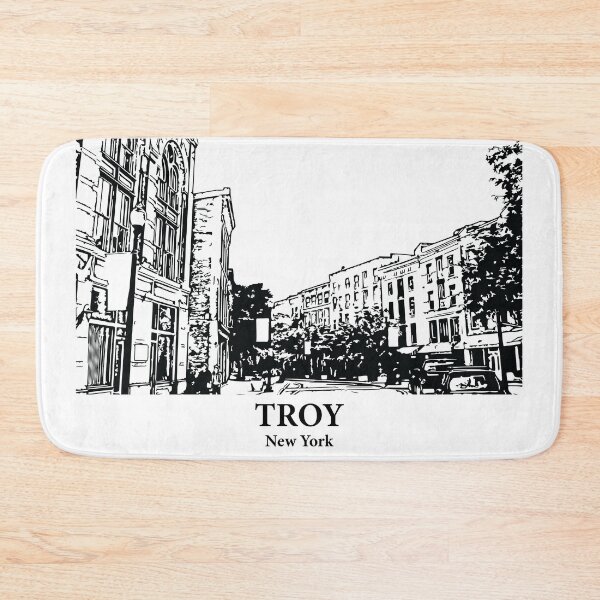 Item preview, Troy - New York designed and sold by Lakeric Cityscapes.
