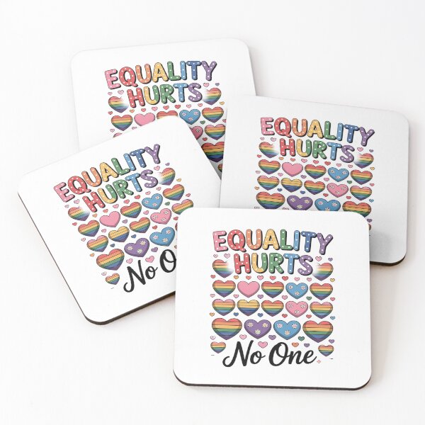 Item preview, Equality Hurts No One Equal Rights Social Justice LGBT Pride designed and sold by August4Laughs25.