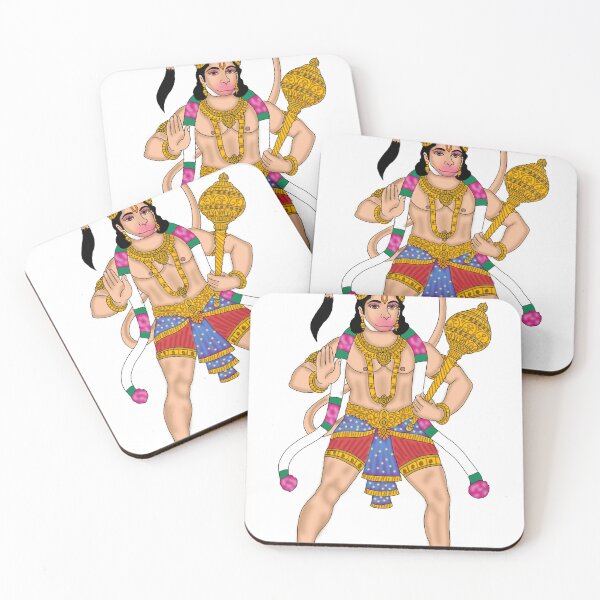 Item preview, Lord Hanuman Divine Digital Art designed and sold by Harshit_Digital_Arts.