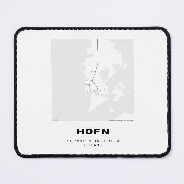 Item preview, Höfn Iceland Minimalist Map Design designed and sold by RM-Journey.