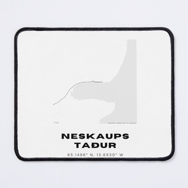 Item preview, Neskaupstaður Iceland Minimalist Map Poster designed and sold by RM-Journey.