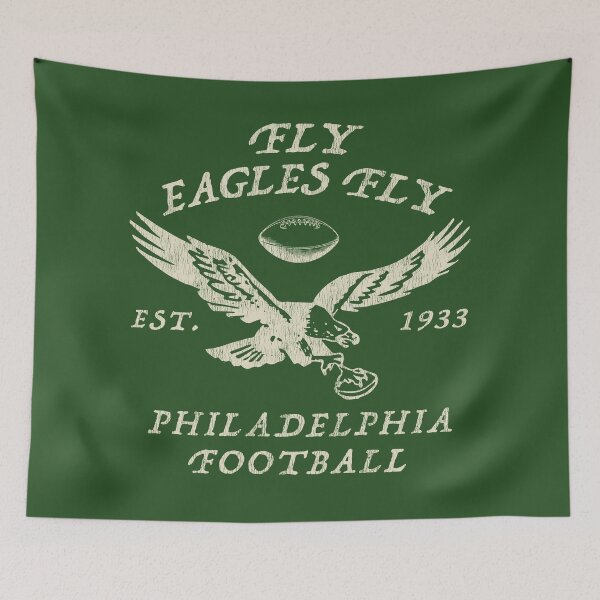 Item preview, Fly Eagles Fly Est 1933 Worn Out Dks designed and sold by Alema Art.