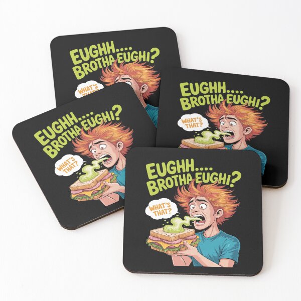 Item preview, Eughhh Brotha Eughh What's That Funny Cartoon Sandwich Meme designed and sold by August4Laughs25.