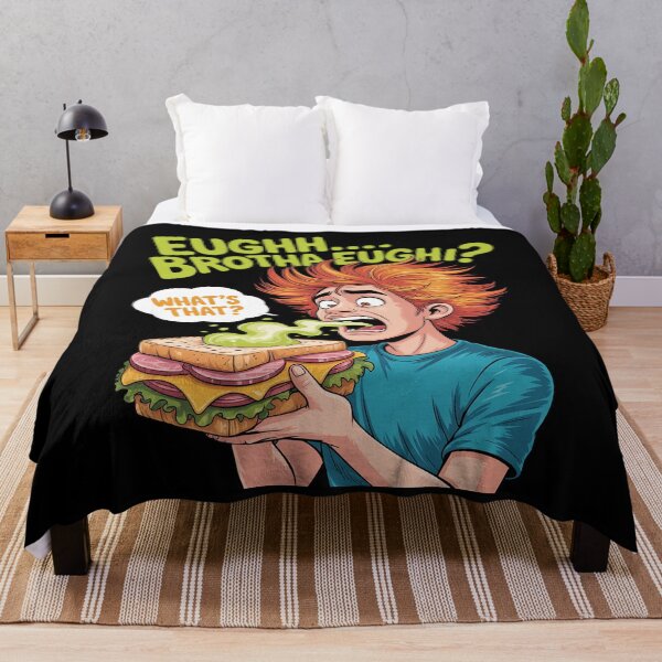 Item preview, Eughhh Brotha Eughh What's That Funny Cartoon Sandwich Meme designed and sold by August4Laughs25.