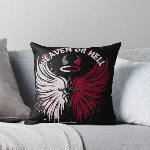 Item preview, Heaven or Hell Fallen Angel Lucifer Morningstar Dark Fantasy Art designed and sold by CarmaQuanTarot.