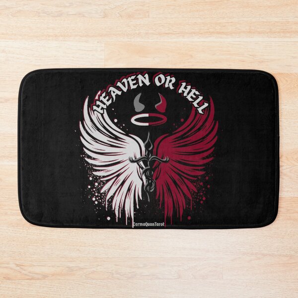 Item preview, Heaven or Hell Fallen Angel Lucifer Morningstar Dark Fantasy Art designed and sold by CarmaQuanTarot.