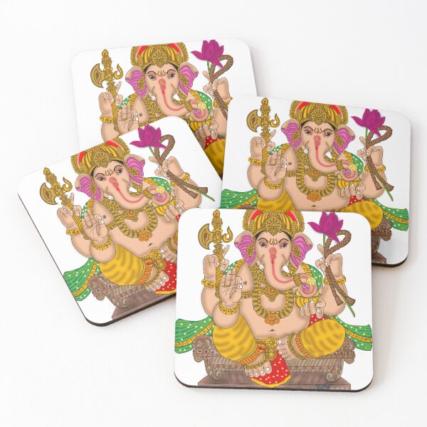 Item preview, Lord Ganesha Divine Digital Art designed and sold by Harshit_Digital_Arts.