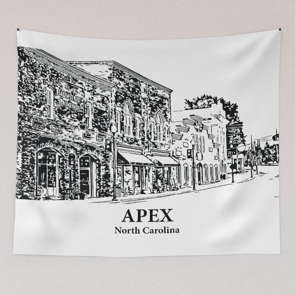 Item preview, Apex - North Carolina designed and sold by Lakeric Cityscapes.