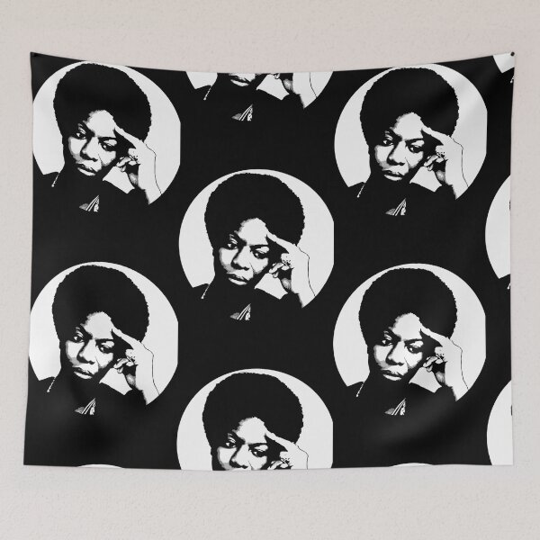 Item preview, nina simone black and white designed and sold by frannypetaw.
