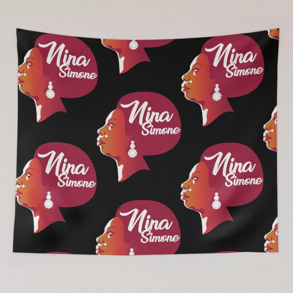 Item preview, Nina Simone the face designed and sold by frannypetaw.