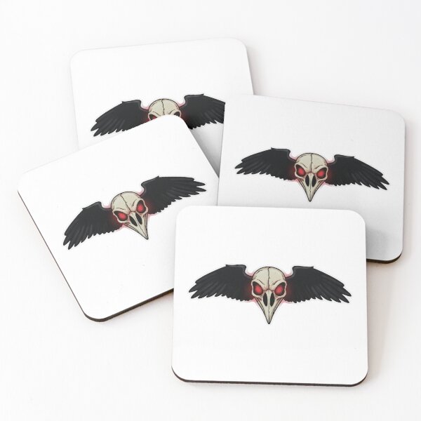 Item preview, Bird Skull With Feathers designed and sold by Homelesssquid's Stickers & More.