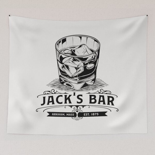 Item preview,  Jacks Bar (Bw) designed and sold by CORIEHACKER.