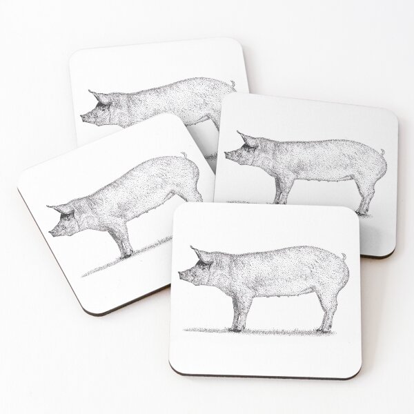 Item preview, Pig designed and sold by Cora Worthington Art.