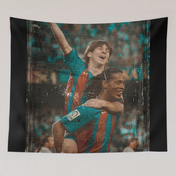 Item preview, Messi and Ronaldinho Vintage designed and sold by Altaf Aji.