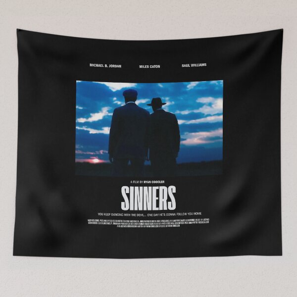 Item preview, Sinners Movie Poster  designed and sold by madilafemina.