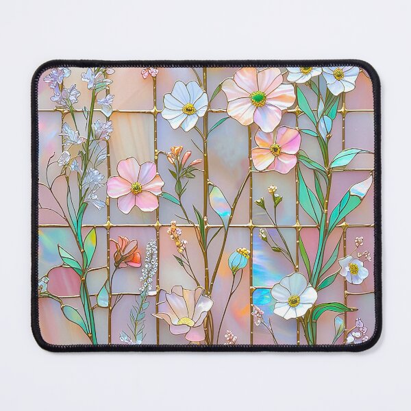 Item preview, Wildflower Stained Glass Effect Graphic Design designed and sold by caseluv.