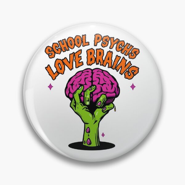 Item preview, School Psychologists Love Brains Zombie Shirt 2 designed and sold by freelysimple.