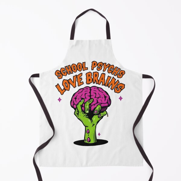 Item preview, School Psychologists Love Brains Zombie Shirt 2 designed and sold by freelysimple.