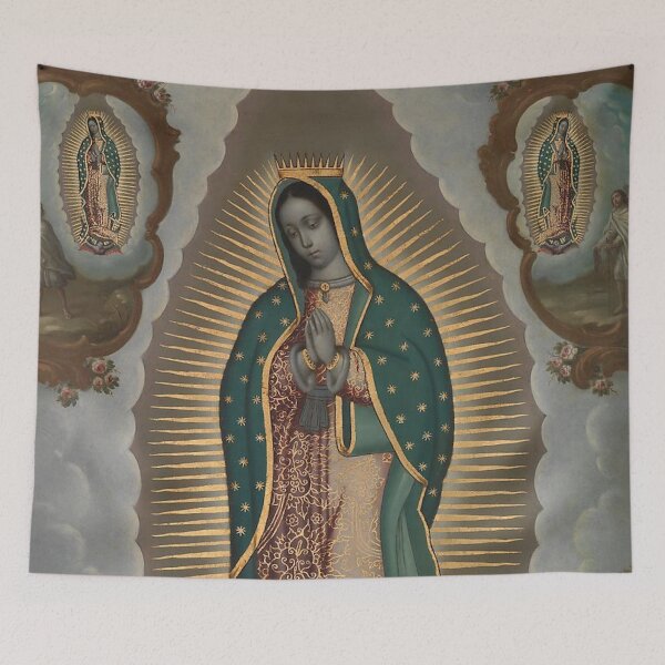 Item preview, The Virgin of Guadalupe with the Four Apparitions designed and sold by AnimaliaStar.